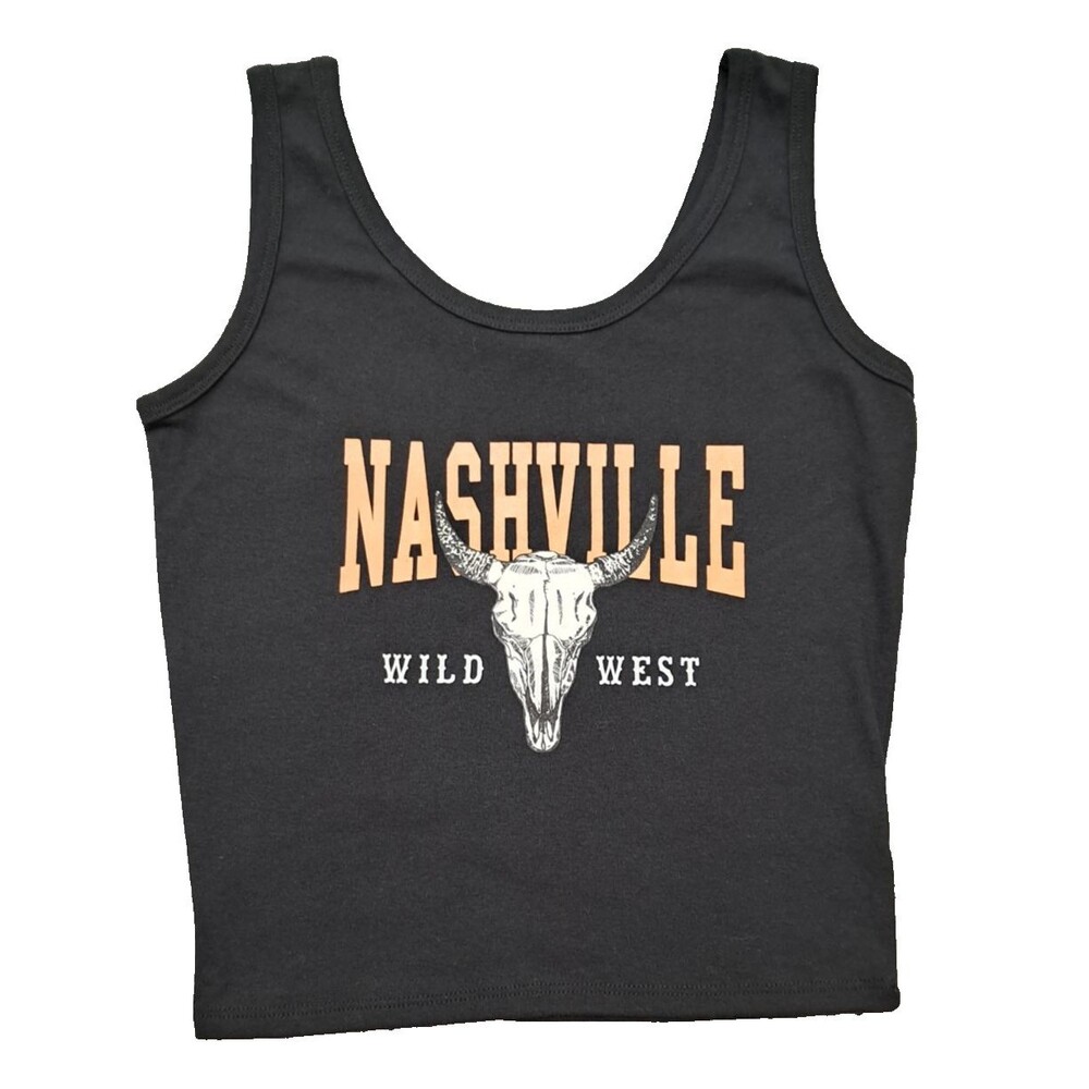 Obsessive Love Tank Top Womens Sz Large Nashville Wild West Tennesee Country - Picture 1 of 6
